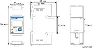 Smart Power Sensor Monofásico Huawei (DDSU666-H)